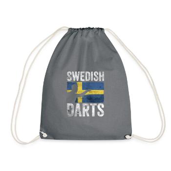 Fléchettes chiliennes Hobby Dart Player Vintage Flag - Sac de sport léger - gris - Devant