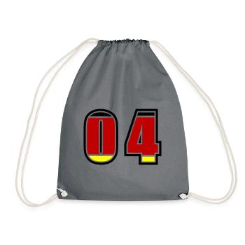 Maillot Allemagne numéro 4 - Sac de sport léger - gris - Devant