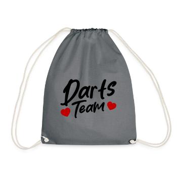Darts Team - Turnbeutel - Grau - Vorne