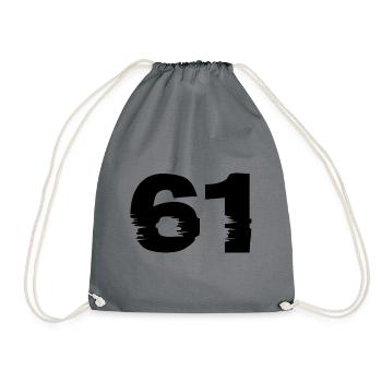 Numéro 61 - Sac de sport léger - gris - Devant