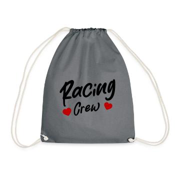 Coeur d’équipage de course - Sac de sport léger - gris - Devant