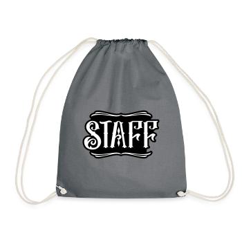 Membre du personnel - Sac de sport léger - gris - Devant