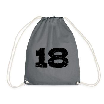 Maillot à 18 chiffres - Sac de sport léger - gris - Devant