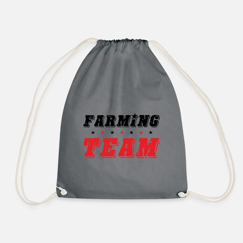 Farming Team - Turnbeutel - Grau