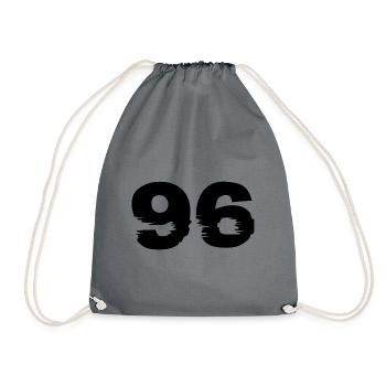 Numéro 96 - Sac de sport léger - gris - Devant