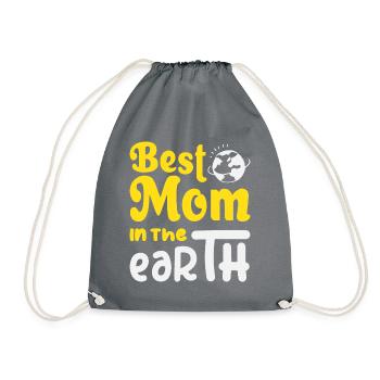 Idée cadeau de mère pour la fête des mères Meilleure mère - Sac de sport léger - gris - Devant