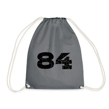 Maillot à 84 numéros - Sac de sport léger - gris - Devant