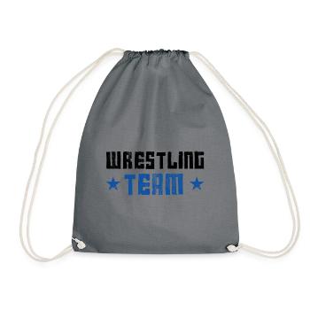Wrestling Team - Turnbeutel - Grau - Vorne