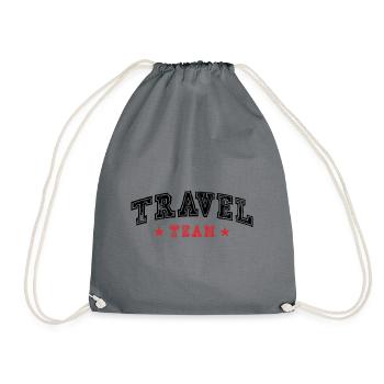 Travel Team - Turnbeutel - Grau - Vorne