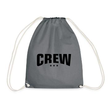 Conception de l’équipage - Sac de sport léger - gris - Devant