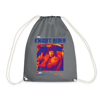 Knight Rider 1982 KITT - Sac de sport léger - gris - Devant