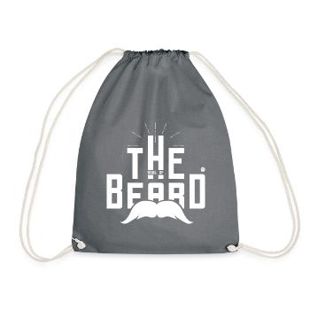 l'âme de la barbe - Sac de sport léger - gris - Devant