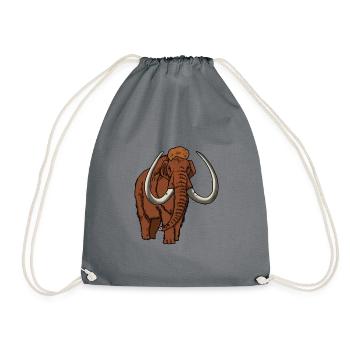 Couleur mammouth - Sac de sport léger - gris - Devant