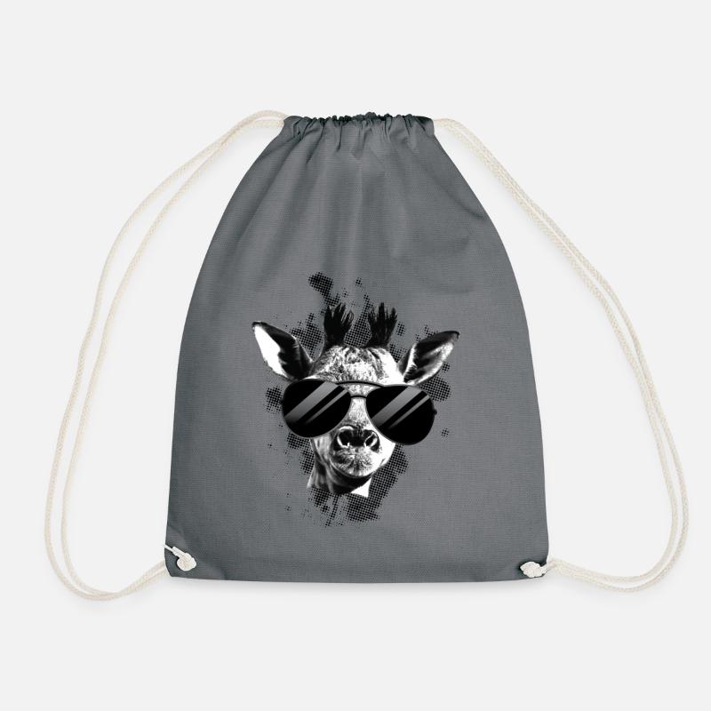 Lama - Turnbeutel - Grau