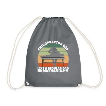 Papa chiropratique - Sac de sport léger - gris - Devant