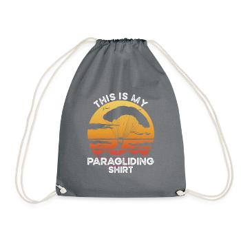 Tenue de parapente - Sac de sport léger - gris - Devant