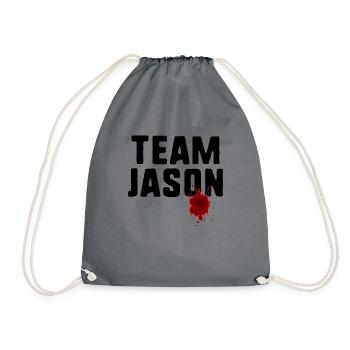 Team Jason - Drawstring Bag - grey - Front