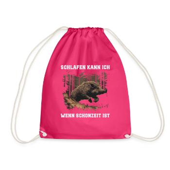 Chasse Saison Fermée - Sac de sport léger - fuchsia - Devant