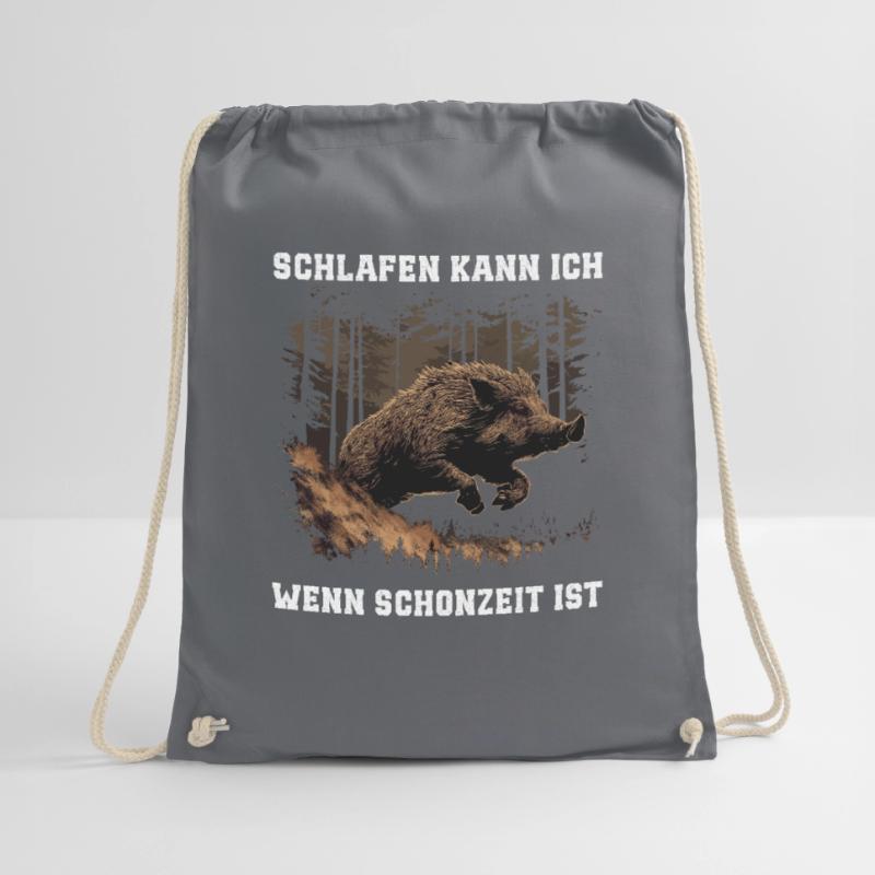 Jäger Schonzeit Turnbeutel
