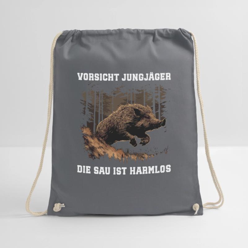 Vorsicht Jungjäger Turnbeutel