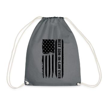 Meilleur gendre de tous les temps enfant préféré Sc - Sac de sport léger - gris - Devant