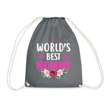 Idée cadeau de mère pour la fête des mères Meilleure mère - Sac de sport léger - gris - Devant