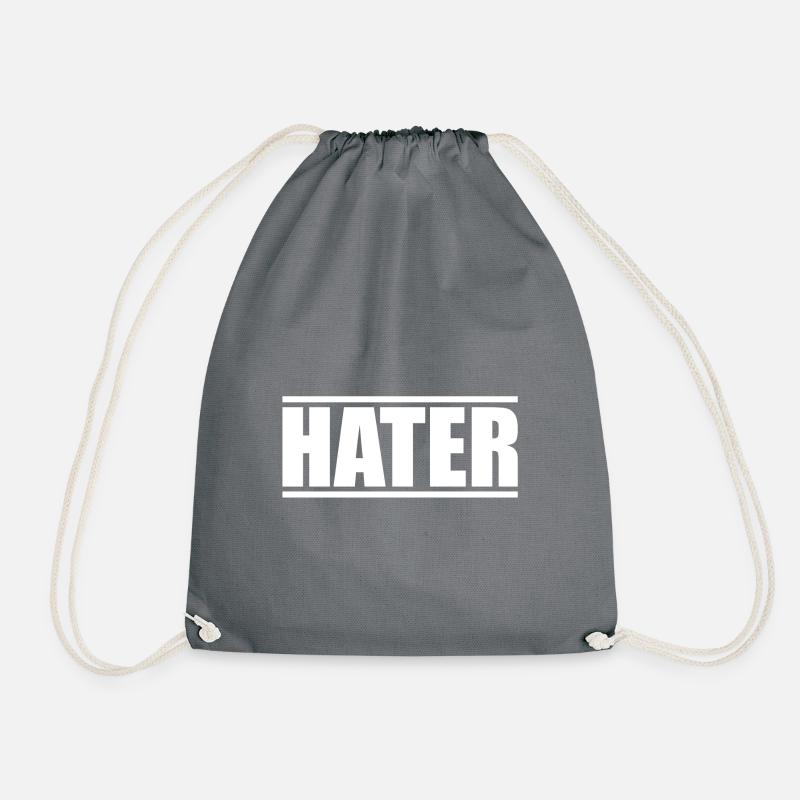 He has - Drawstring Bag - grey