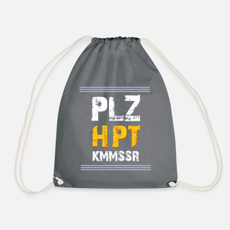 Polizeihauptkommissar - Turnbeutel - Grau