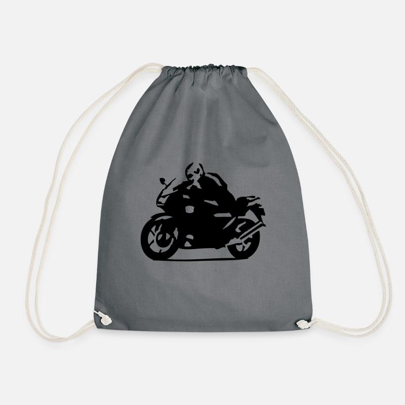 biker - Turnbeutel - Grau