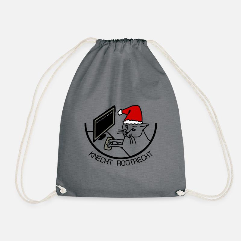 KNECHT ROOTRECHT KATZE - Turnbeutel - Grau
