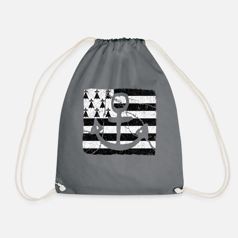 Ancre Bretagne - Sac de sport léger - gris
