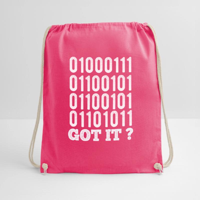 Binary code - Got it Drawstring Bag