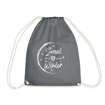 hiver - Sac de sport léger - gris - Devant