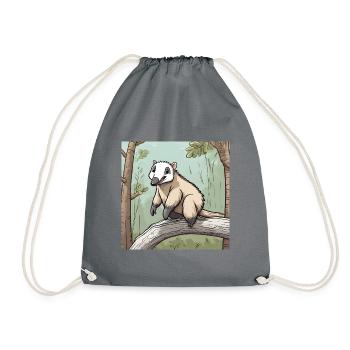 Fourmilier - Sac de sport léger - gris - Devant
