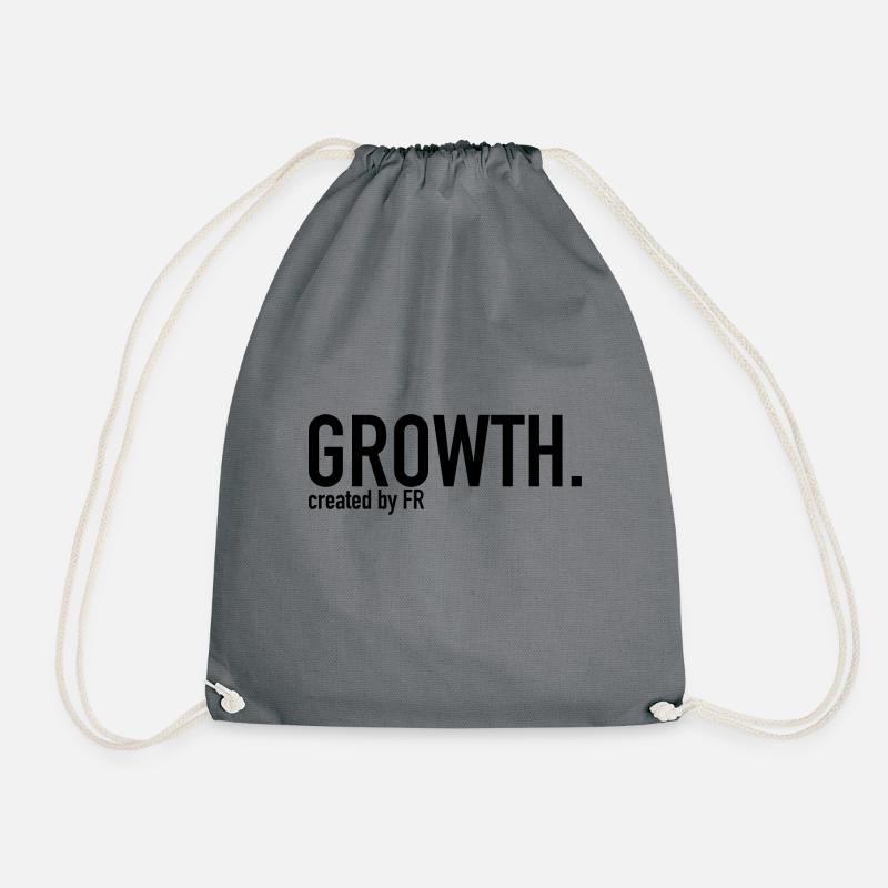 GROWTH - Turnbeutel - Grau