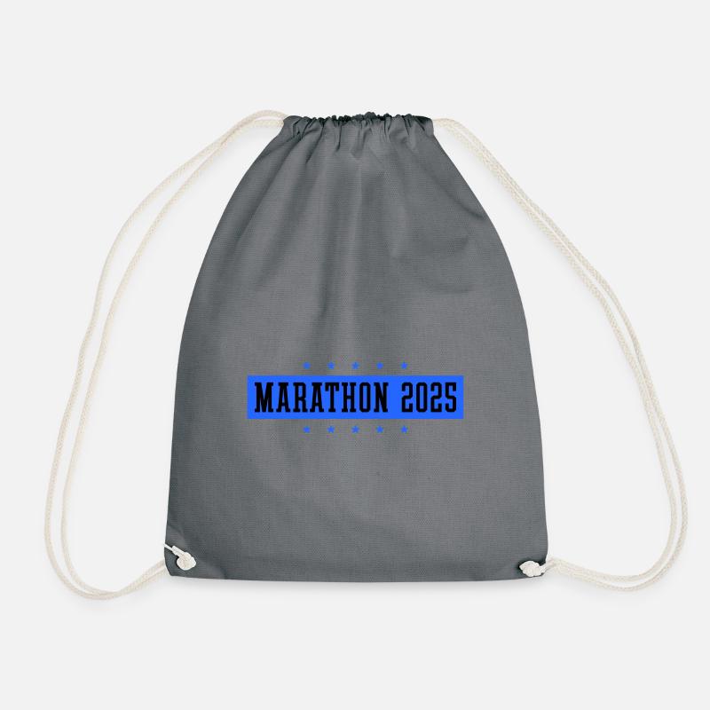 Marathon 2025 - Turnbeutel - Grau
