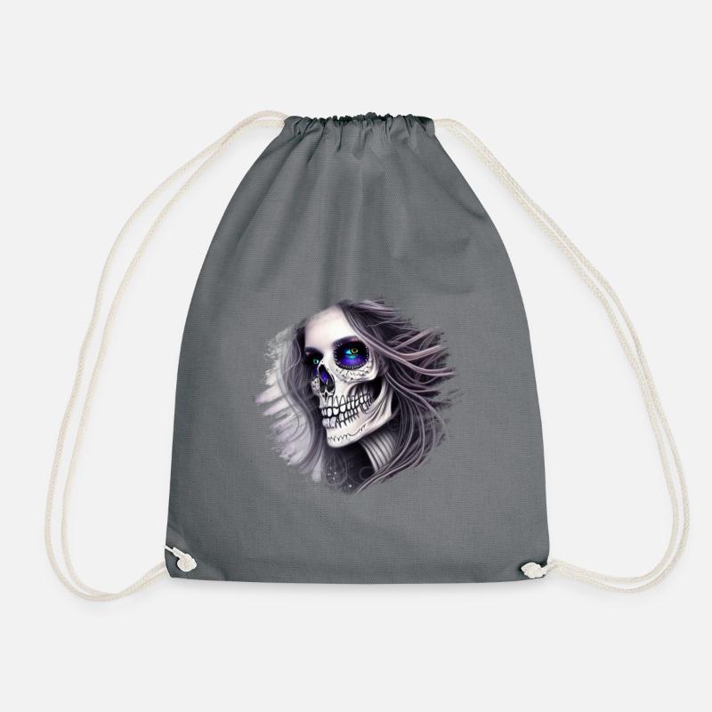 Squelette - Sac de sport léger - gris