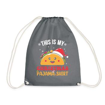 Cadeaux de Noël Noël - Sac de sport léger - gris - Devant