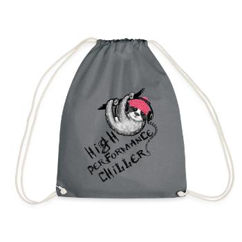 Drôles de sorts paresseux High Performance Chiller - Sac de sport léger - gris - Devant