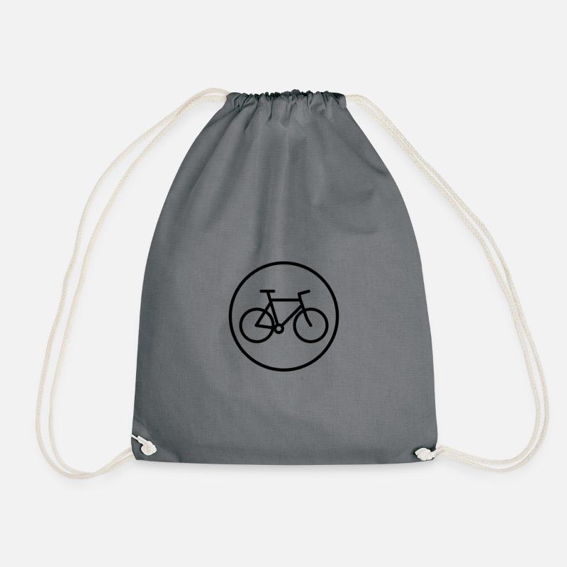 BICYCLE - Drawstring Bag - grey