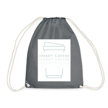 Insert Coffee Cup 2 LHTPHTBWT - Turnbeutel - Grau - Vorne