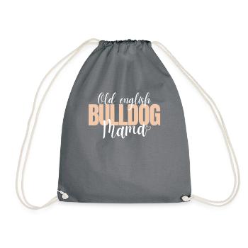 MEILLEUR Bulldog MOM Mama Bulldog Bulldogs - Sac de sport léger - gris - Devant