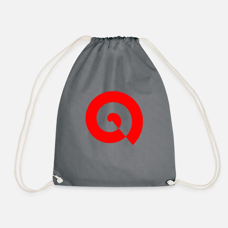 Tribal - Drawstring Bag - grey