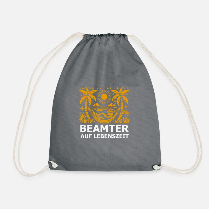 Beamter - Turnbeutel - Grau