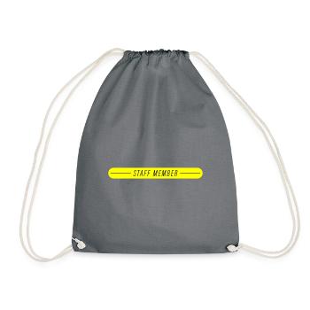Membre du personnel - Sac de sport léger - gris - Devant