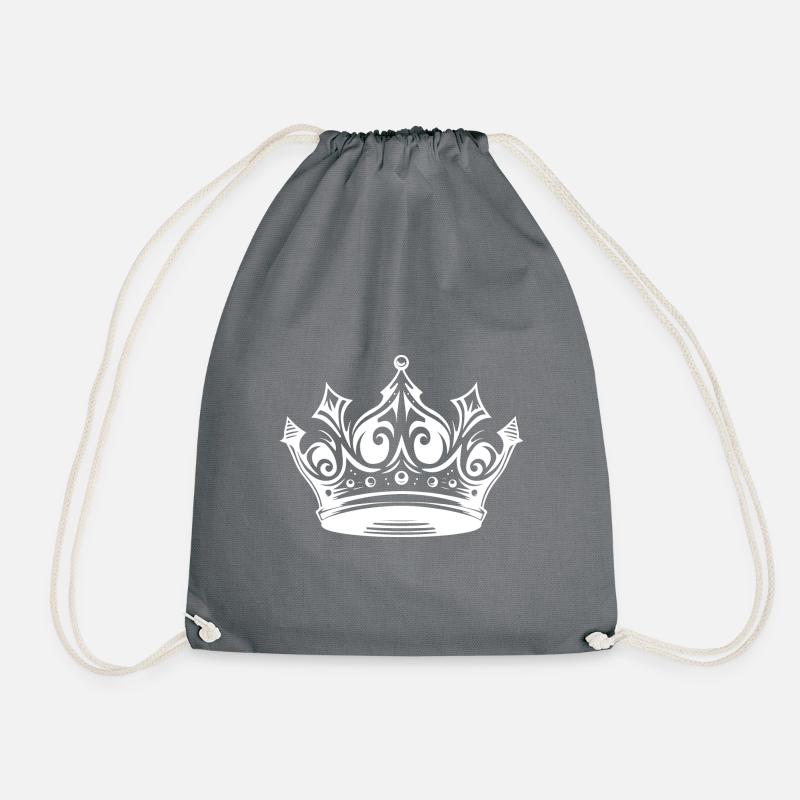 Krone Royal Crown - Turnbeutel - Grau