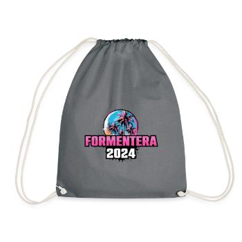 Palmiers Formentera 2024 - Sac de sport léger - gris - Devant