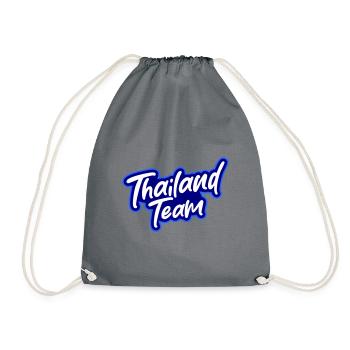 Thailand Team - Drawstring Bag - grey - Front