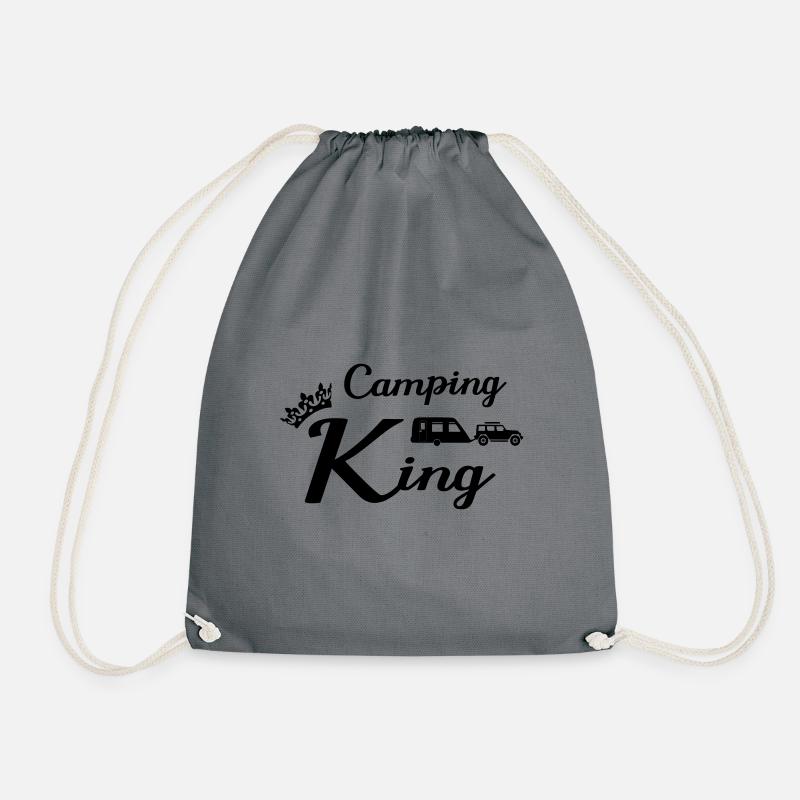 Camping - Turnbeutel - Grau