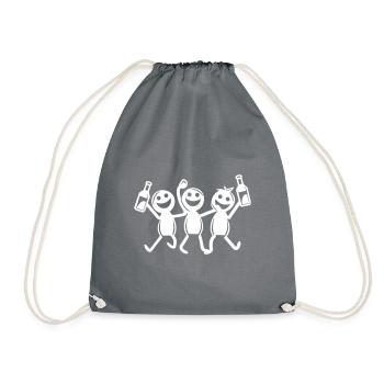Équipe de l’enterrement de vie de garçon - Sac de sport léger - gris - Devant
